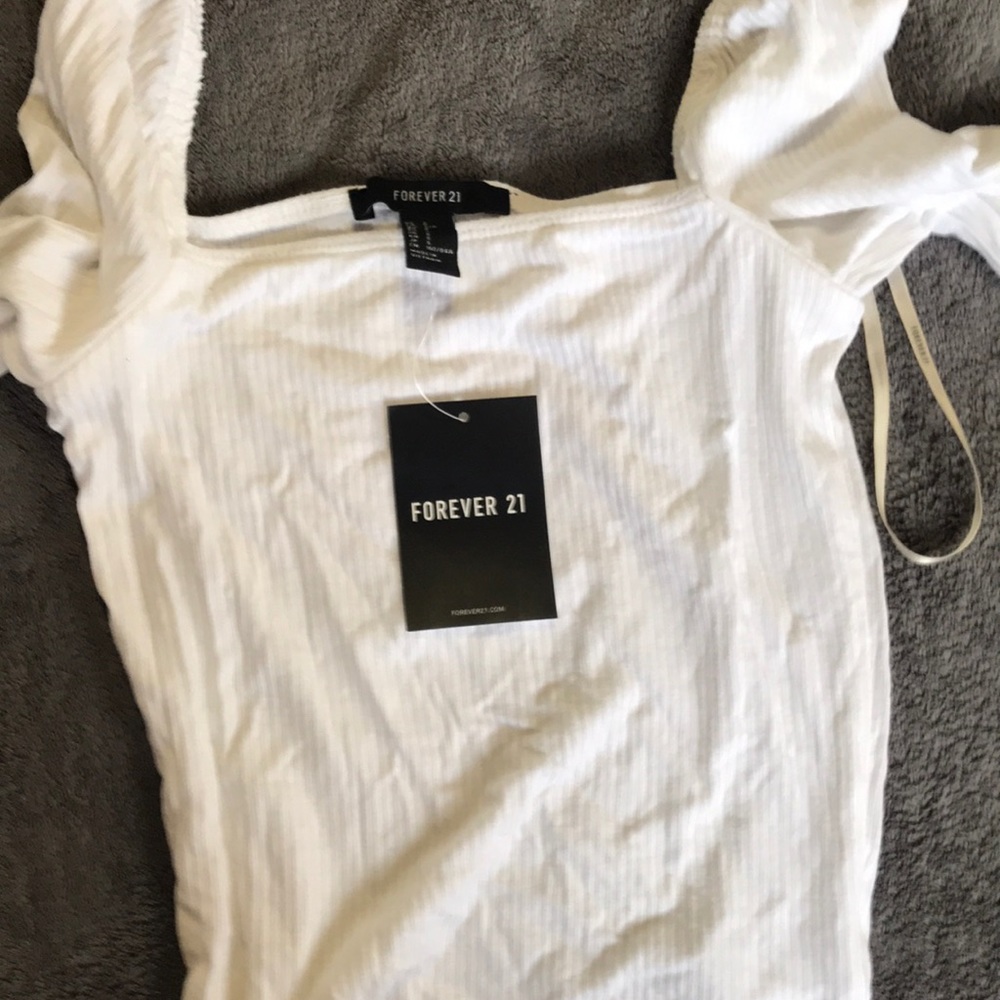 Forever 21 box neck shirt